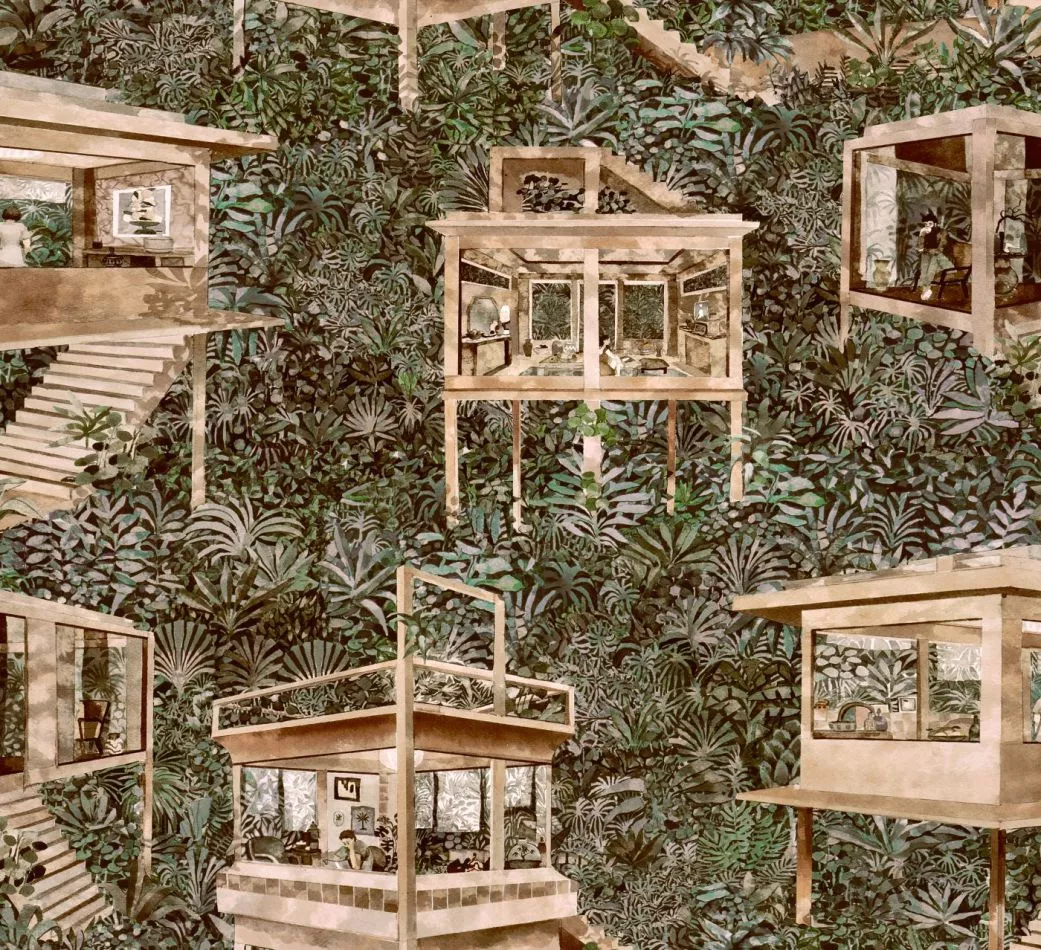 Decors Palafitas Amazonia 97581 Beech