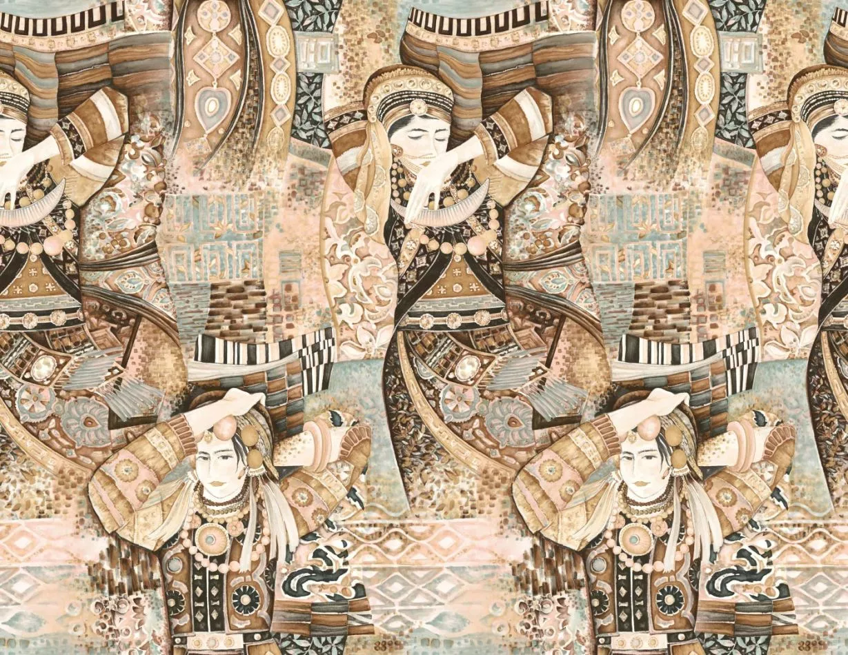 Decors Odisha Dance 97640 Pure Cashmere