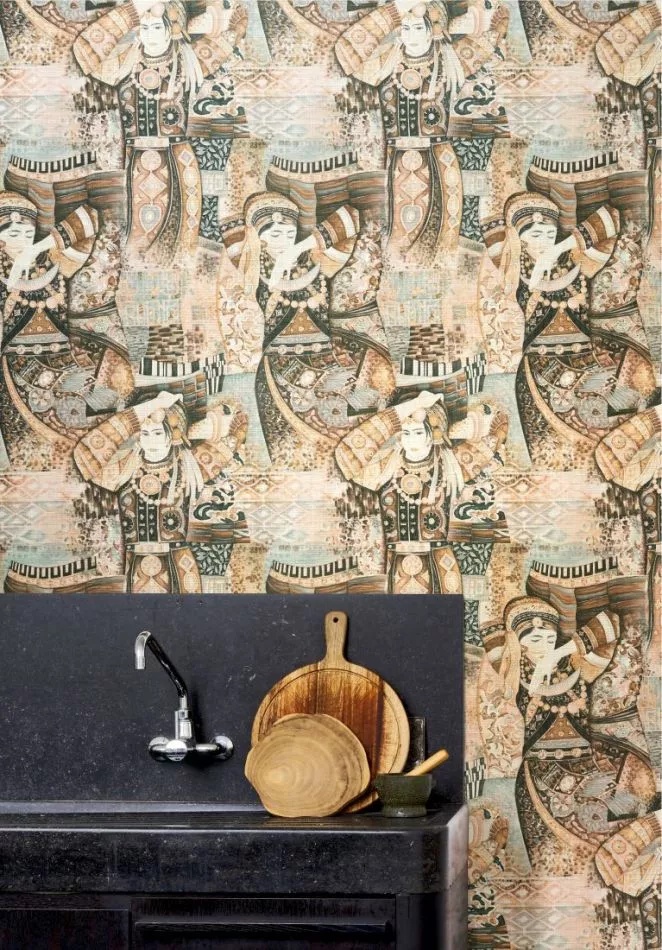 Decors Odisha Dance 97640 Pure Cashmere