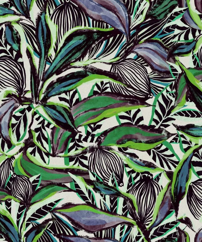Decors Flor Imaginaria 97662 Malachite Sunbird