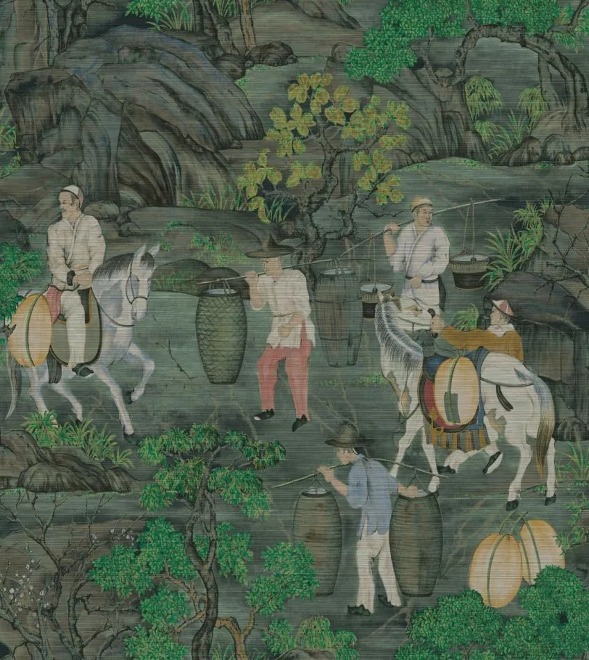 Decors Toile de Tibet 97692 Moss