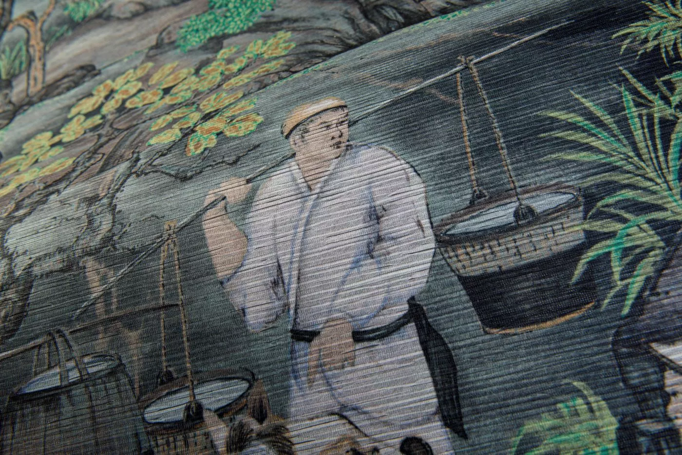 Decors Toile de Tibet 97692 Moss