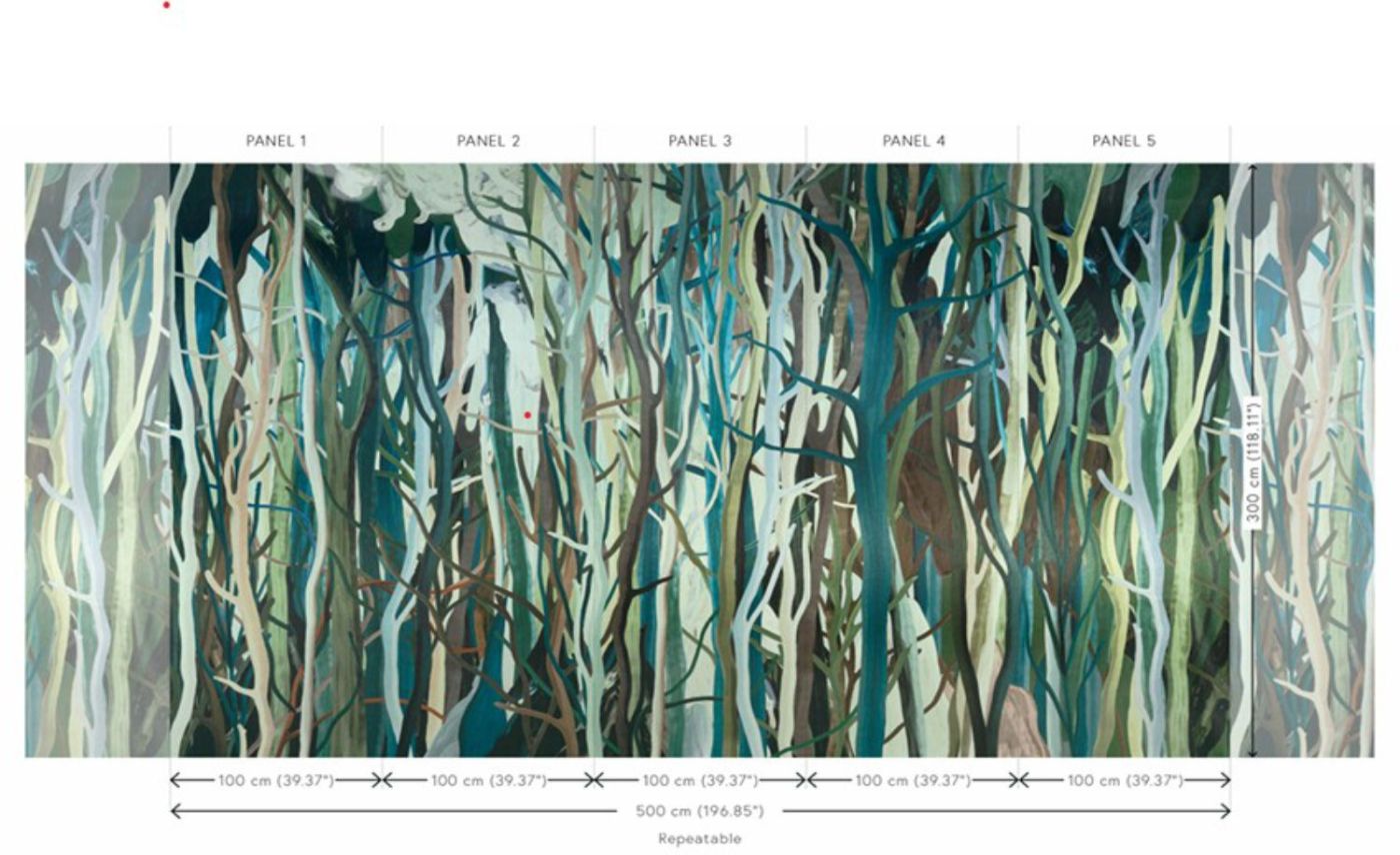 Preview: Panorama Mangrove 97740 Blue Root