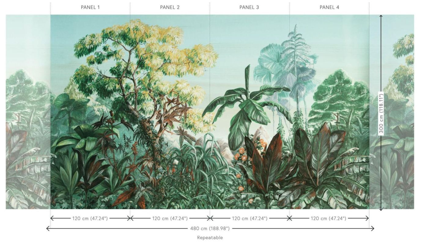Preview: Panorama Paradisiac 97790 Rainy Season