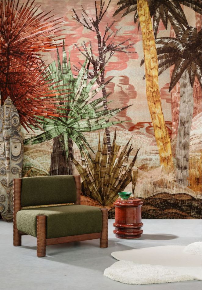 Preview: Panorama Yasuni 97800 Rhubarb Flora