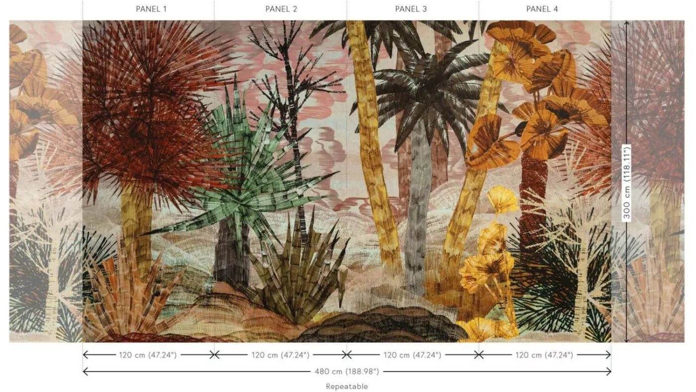 Panorama Yasuni 97800 Rhubarb Flora