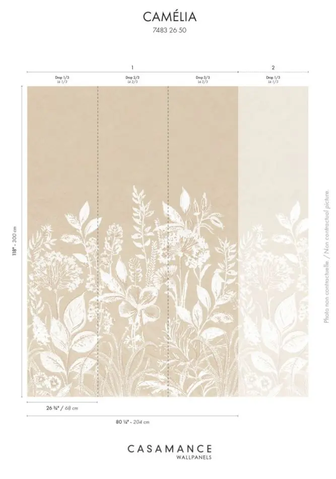 Camelia 74832650 Sable/ivoire