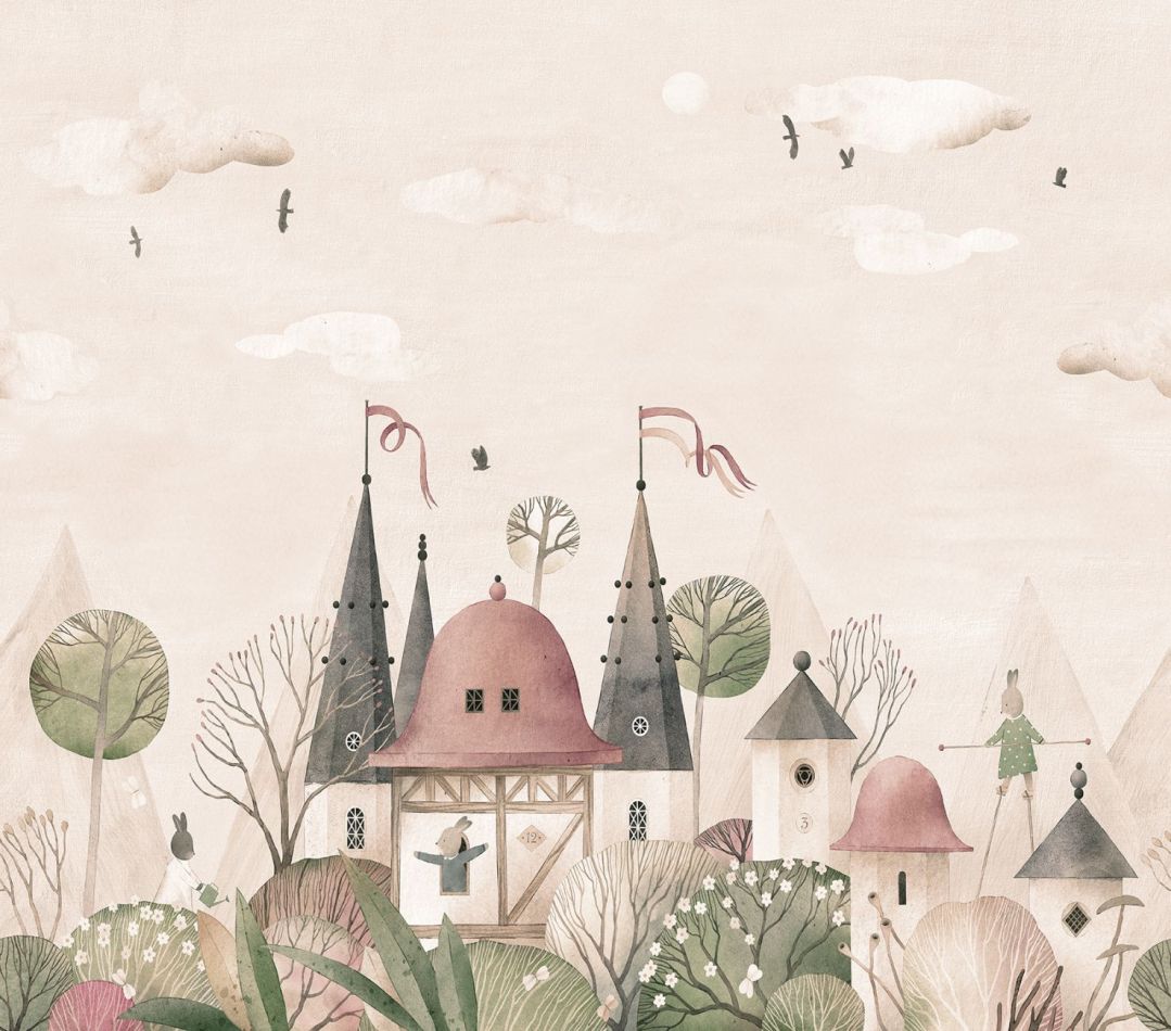 Preview: Woodland Bunnies CW6007-7 Desert Taupe