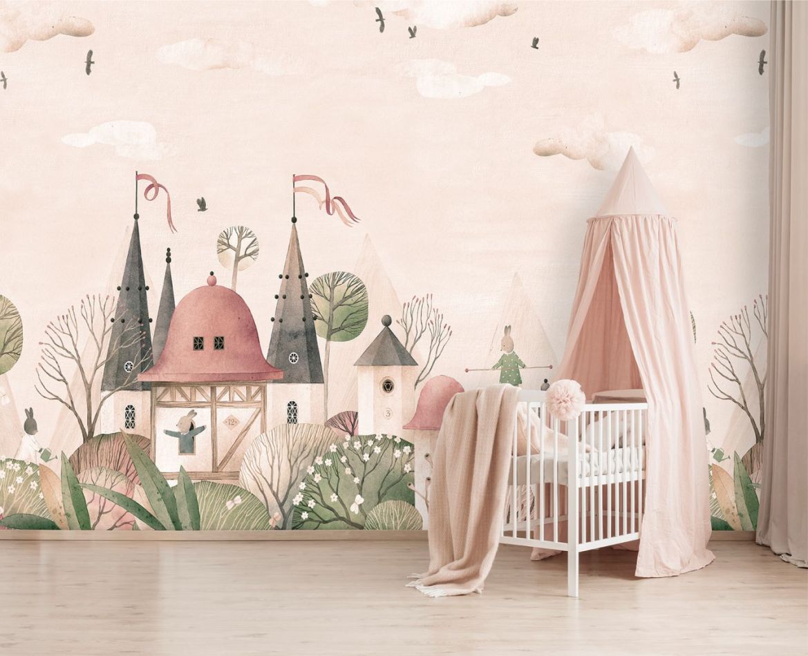 Preview: Woodland Bunnies CW6007-7 Desert Taupe