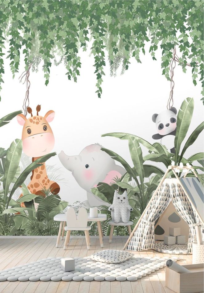 Preview: Jungle Friends Expedition CW6016-1 Verdant Green