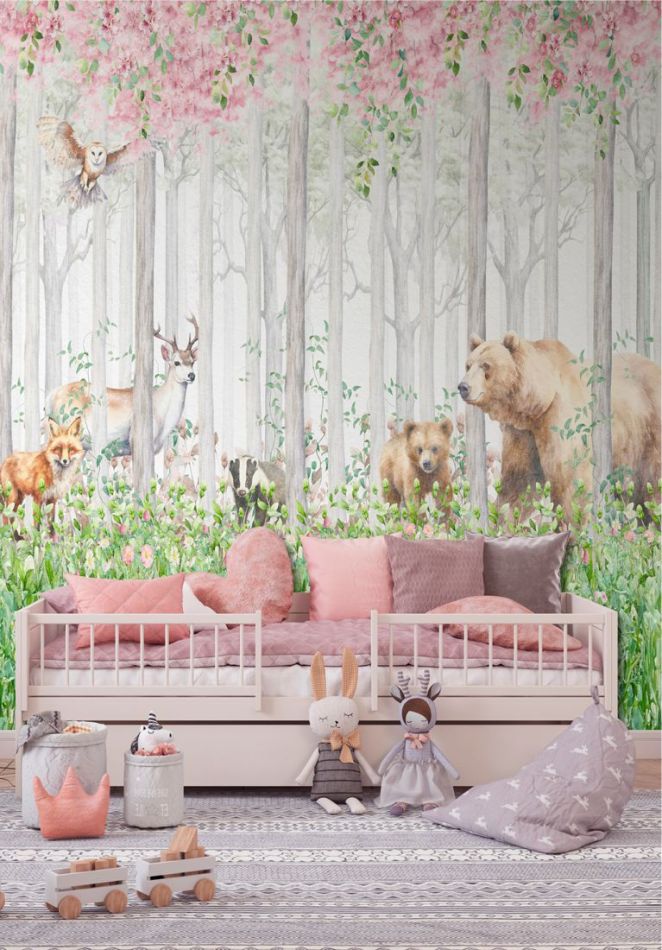 Preview: Spring Woodland CW6045-1 Aurora Pink
