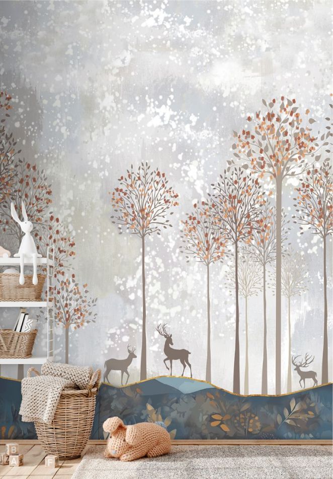 Preview: Forest Dear CW6047-1 Navy Blue