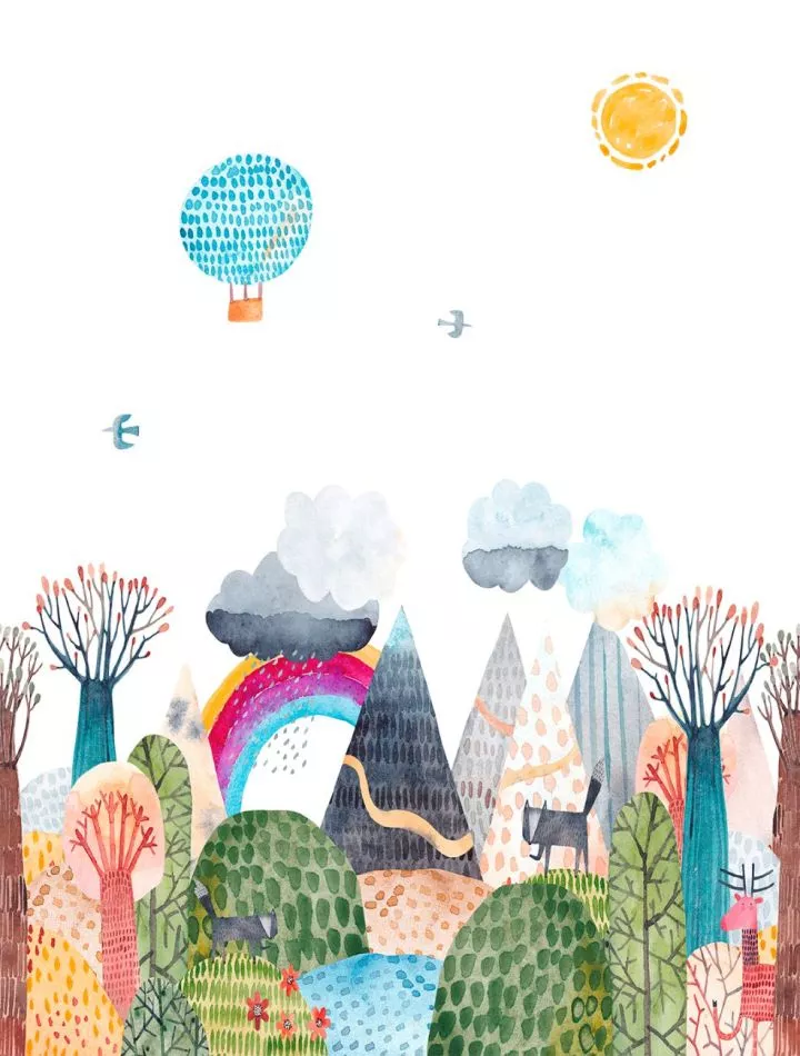 Landscape CW6048-1 Multicolour