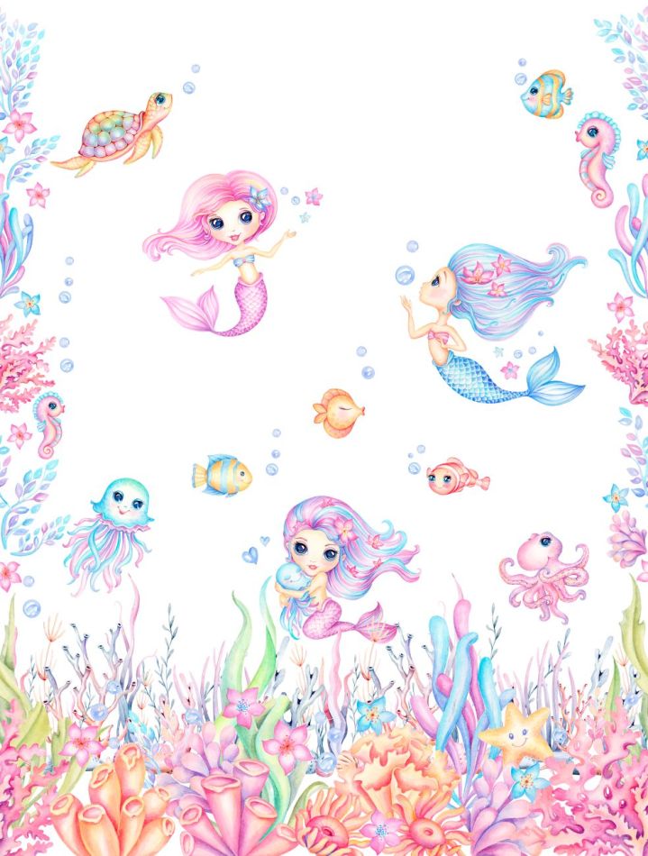 Preview: Little Mermaids CW6059-1 Pearly Colour