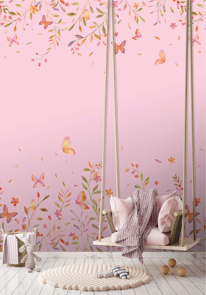 Preview: Butterfly Garden CW6126-2 Begonia Pink