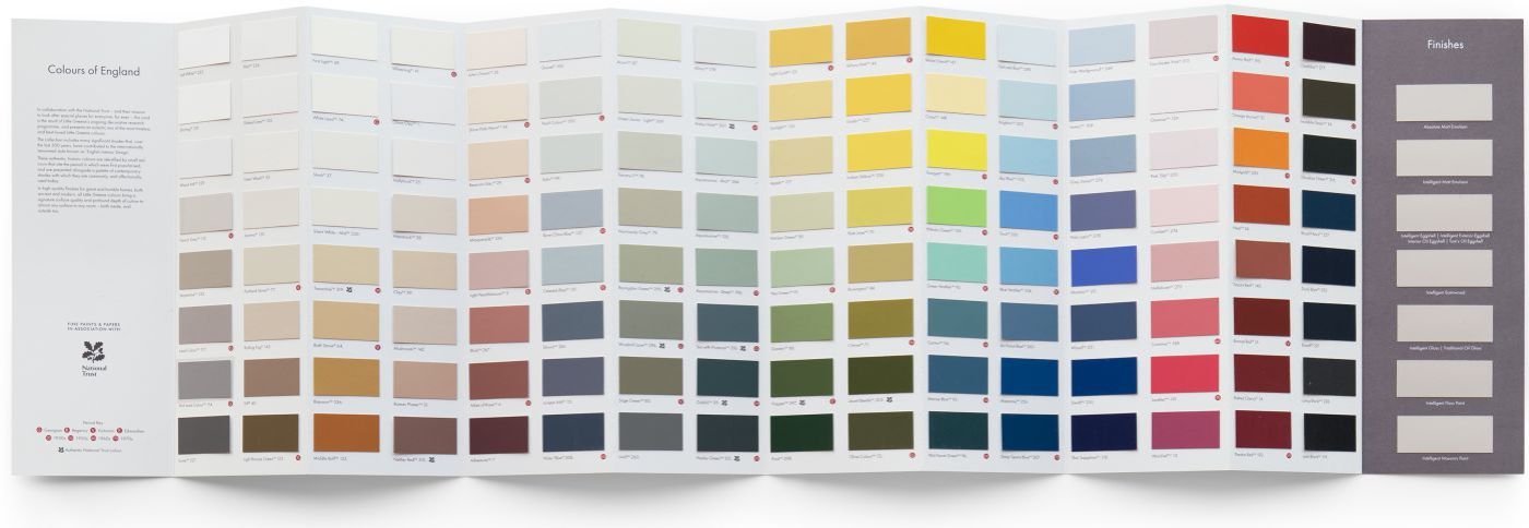 Preview: Colours of England Colour Card Pack