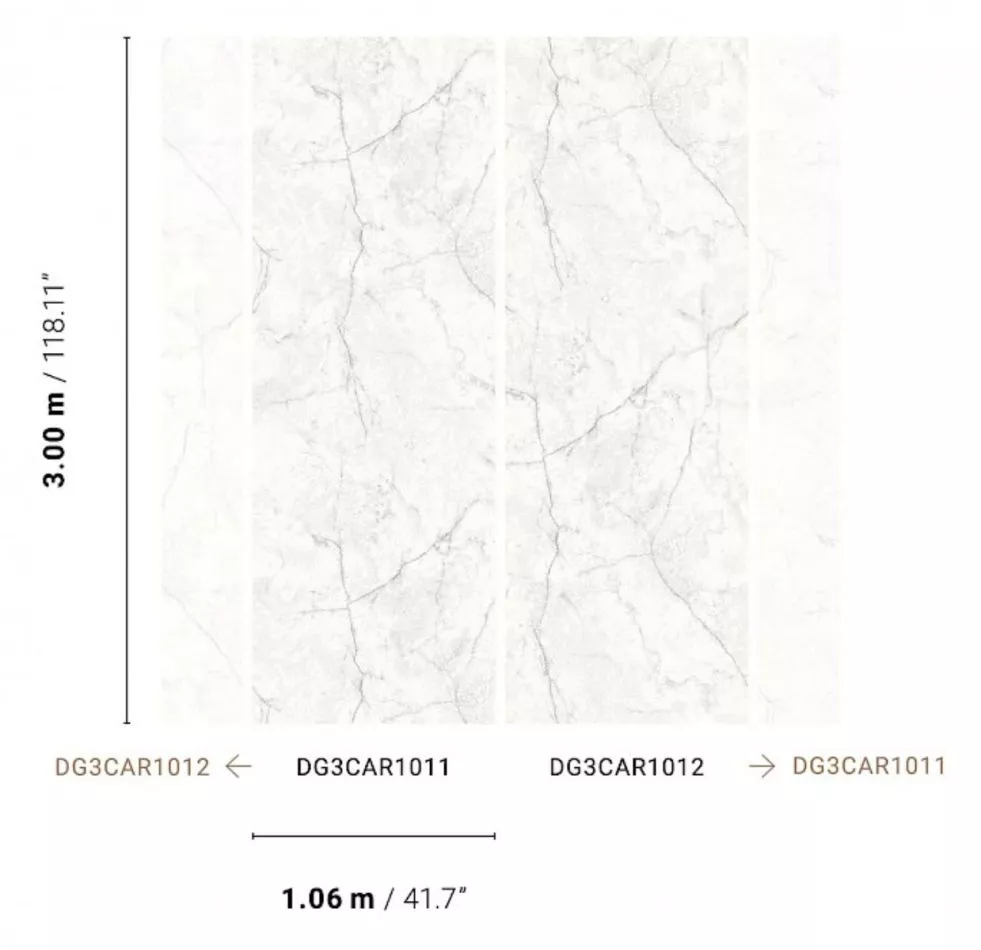 Carrara DG3CAR101 White