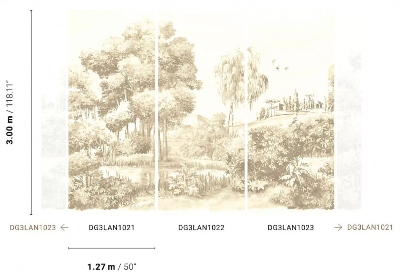 Landscape DG3LAN102 Linen