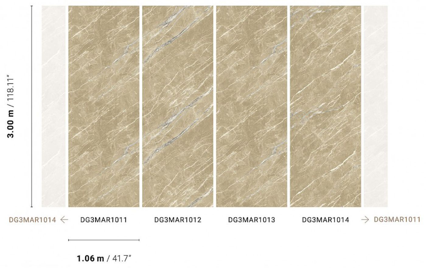 Preview: Marcuina DG3MAR101 Taupe