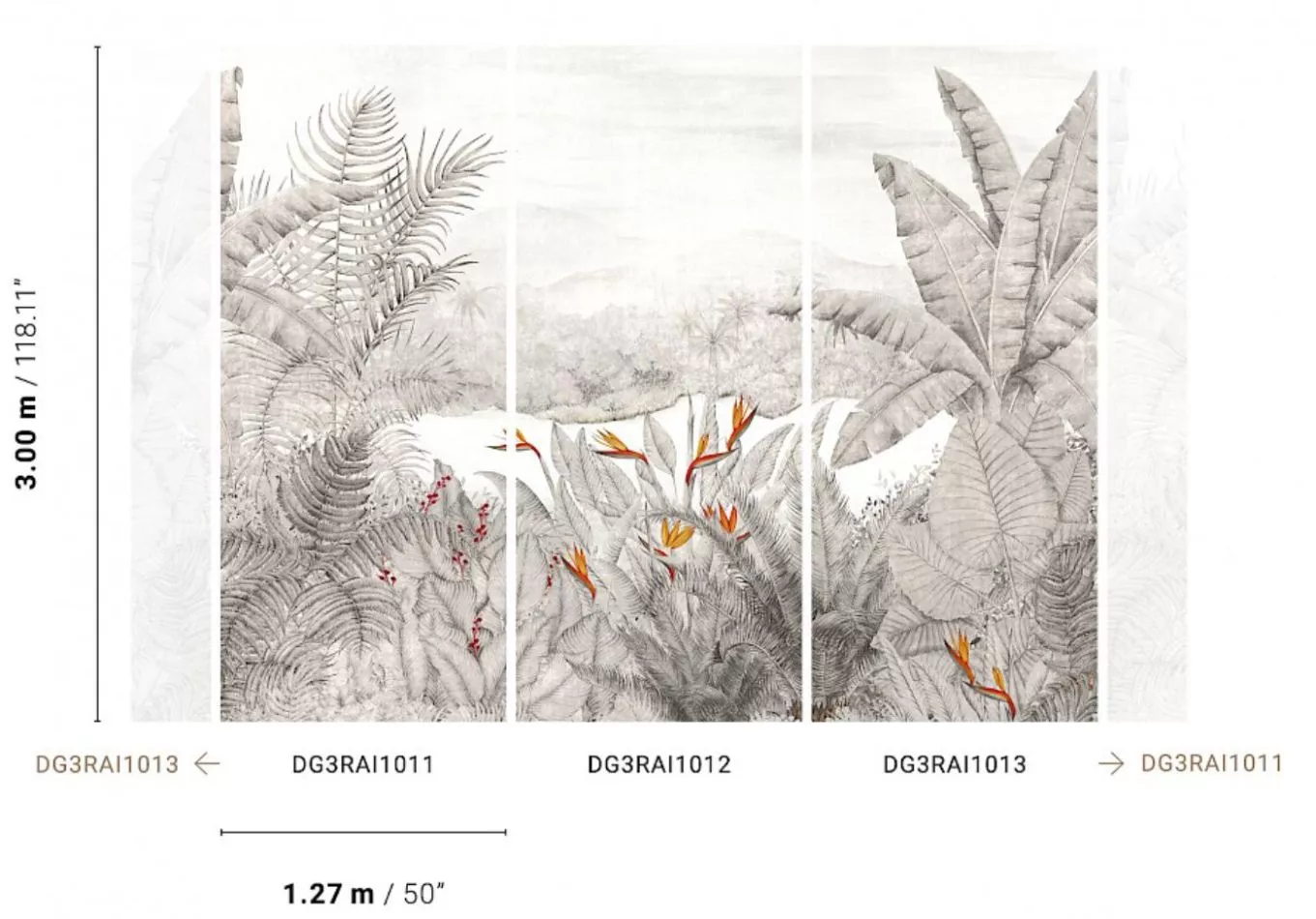 Rainforest DG3RAI101 Night