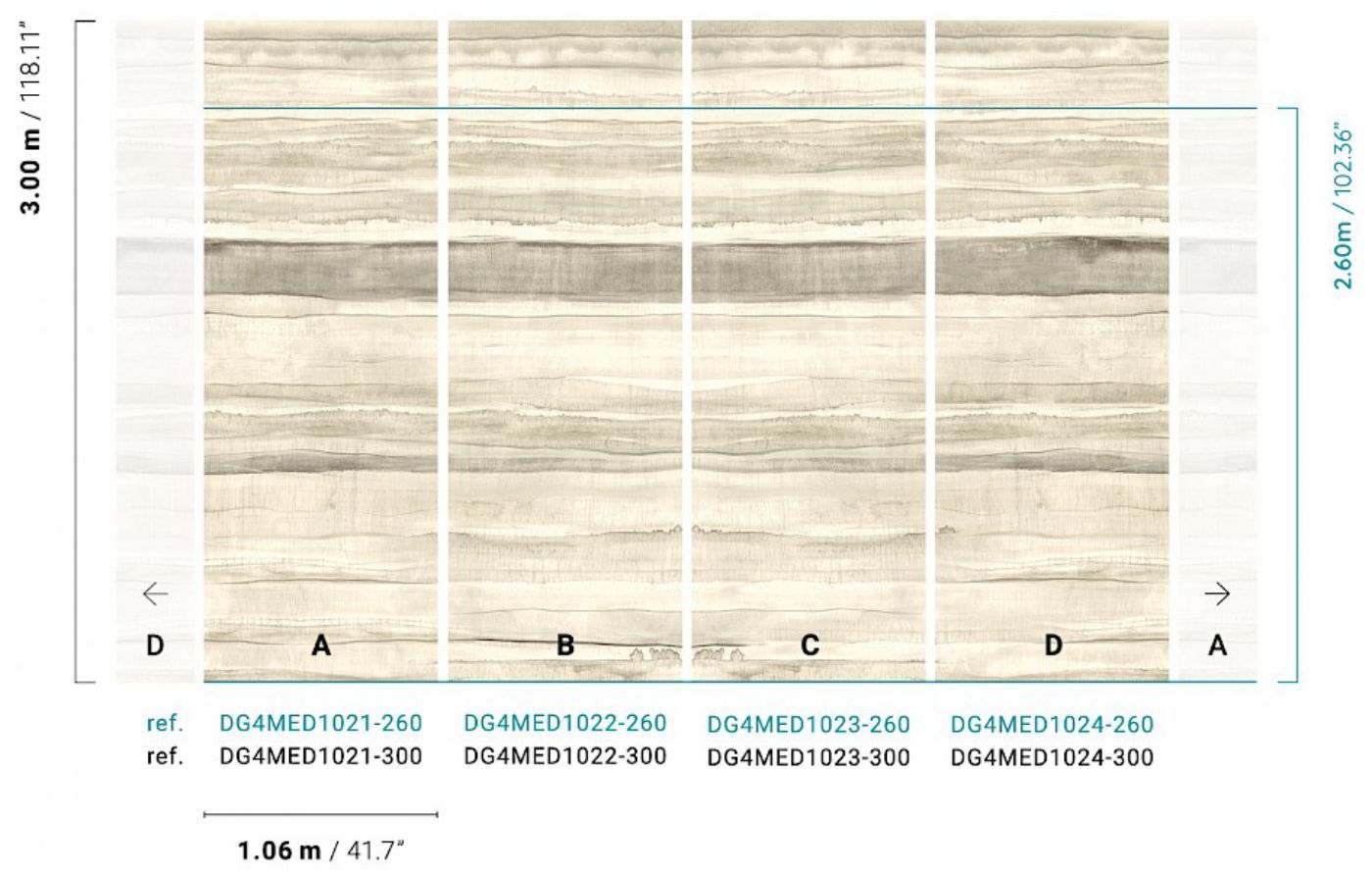 Preview: Medite Silver DG4MED102 - 300