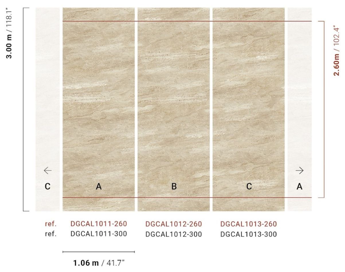 Tivoli amber DGCAL101-260