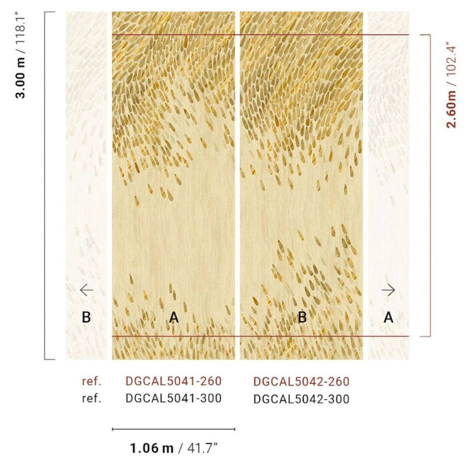 Lapilli gold DGCAL504-260