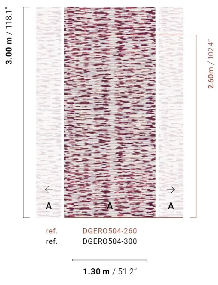 Mimicry Burgundy DGERO504-300