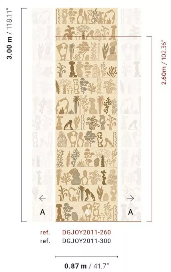 Gaudia Ivory DGJOY2011 - 260cm