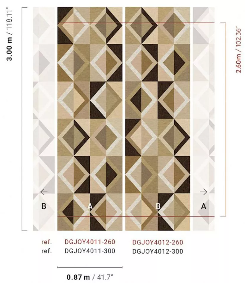 Lunca Ivory DGJOY401 - 300cm