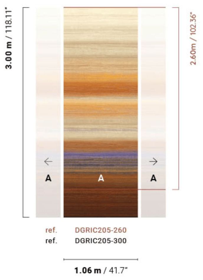 Preview: Chanderi Sunset DGRIC205 - 260