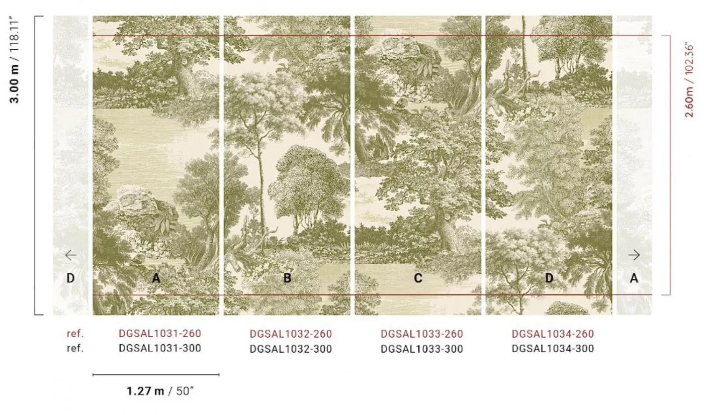 Salcey Olive DG2SAL103 - 260