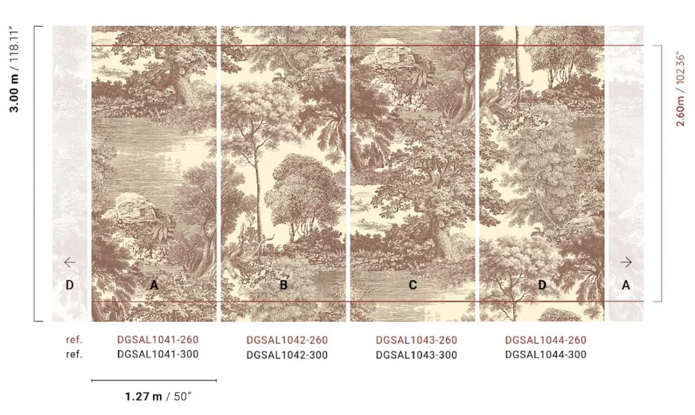 Salcey Taupe DG2SAL104 - 260