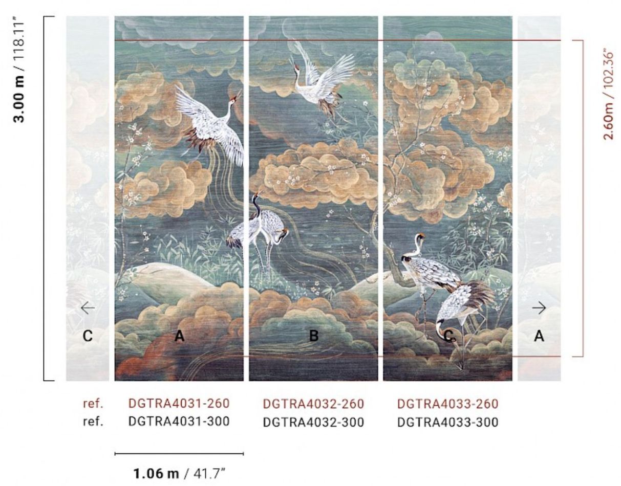 Preview: Byobu Sunset DGTRA403-300