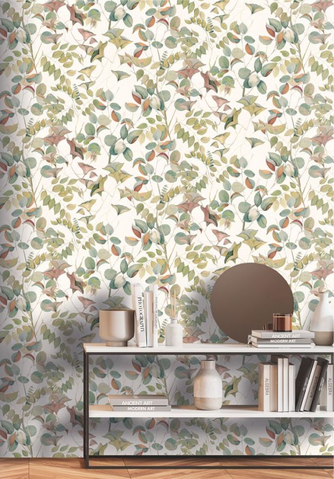 Preview: Nature Leaves DW2004 White