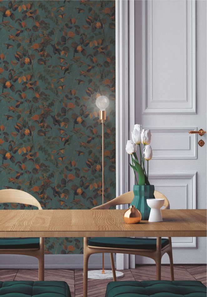 Preview: Nature Leaves DW2008 Heron Green