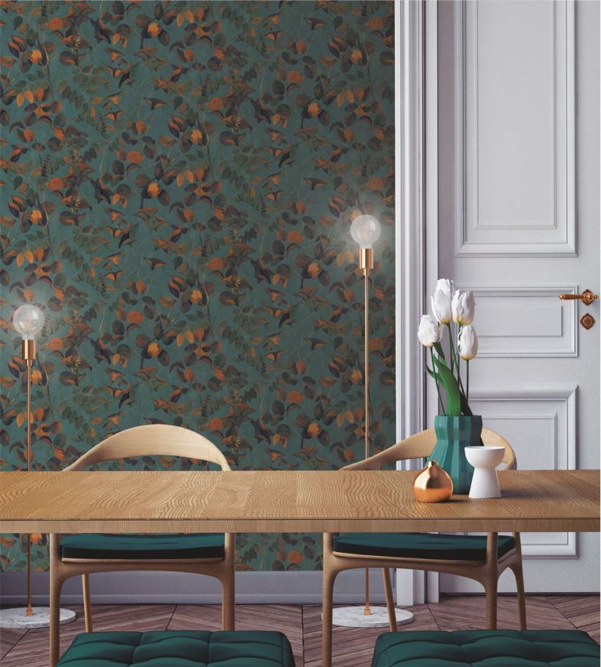 Preview: Nature Leaves DW2008 Heron Green