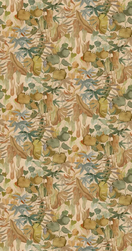 Preview: Abstract Leaves DW2011 Warm Beige