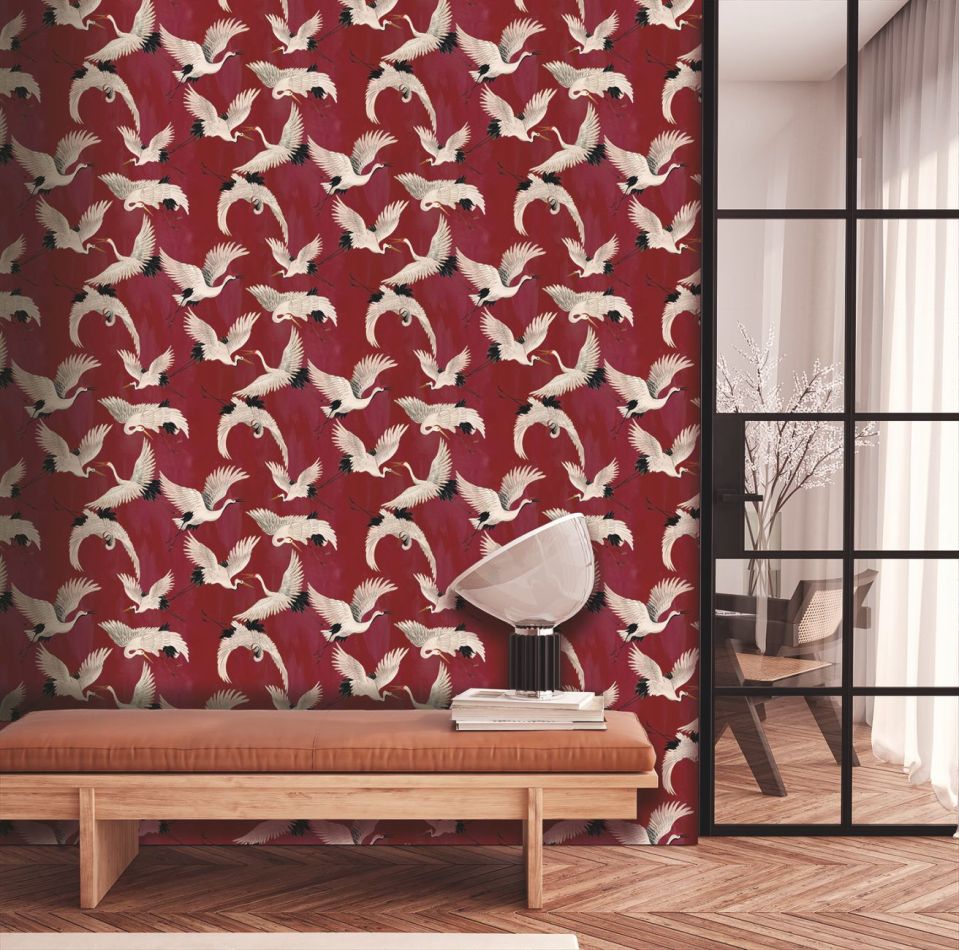 Preview: Cranes DW2021 Burgundy