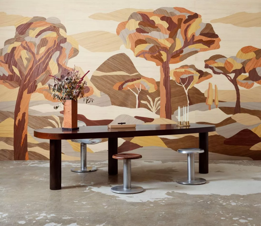 Under the Sycamore Tree 30821 Mahogany Wood