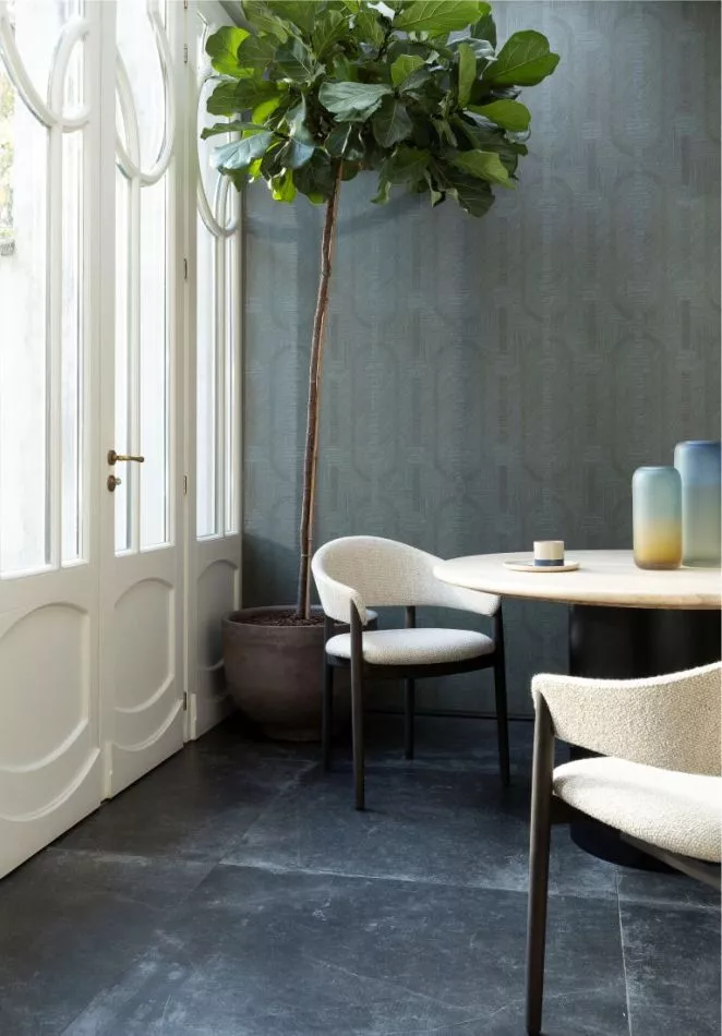 Essentials Amulet 19413 Blue Stone