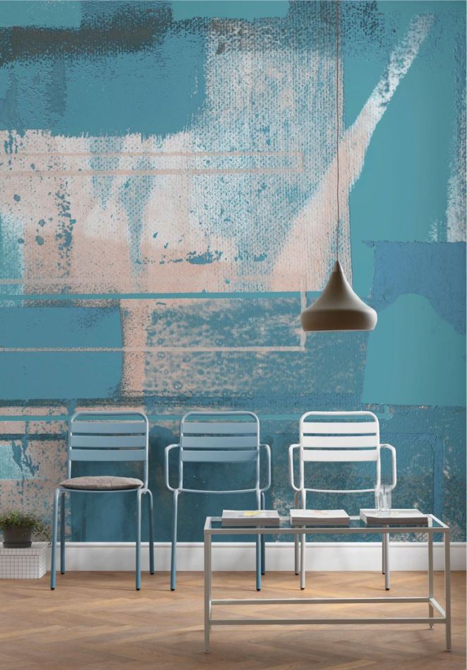 Preview: Liquids Dripping greyblue RH-0704