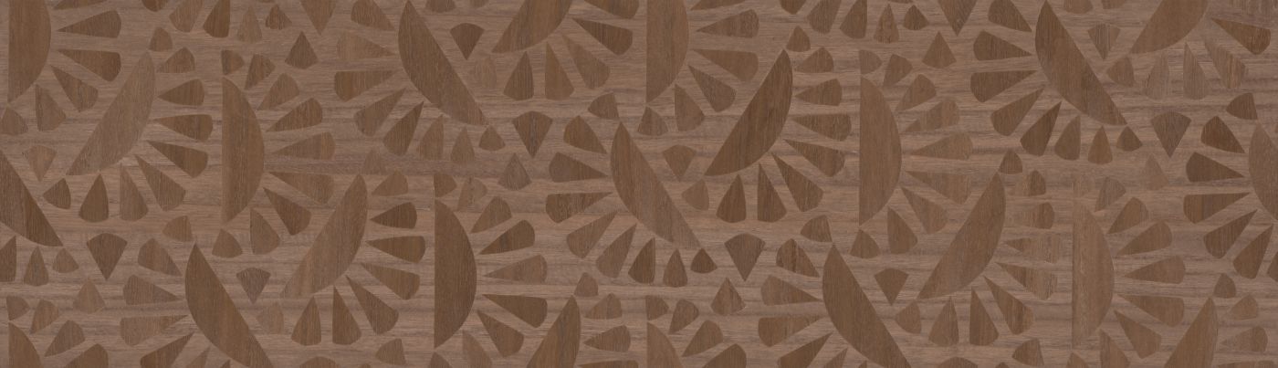 Preview: Woodblock Beetle Flora MO5061 Walnut