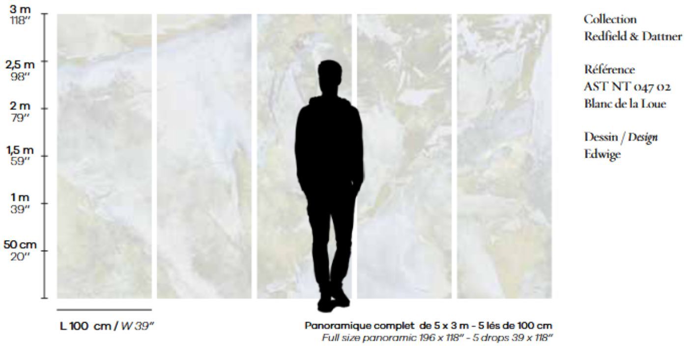 Preview: Redfield & Dattner Edwige NT047 02 Blanc de la Loue