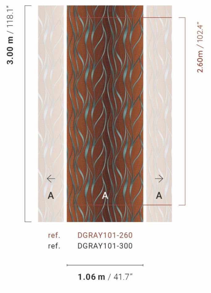 Unda Auburn DGRAY101-300