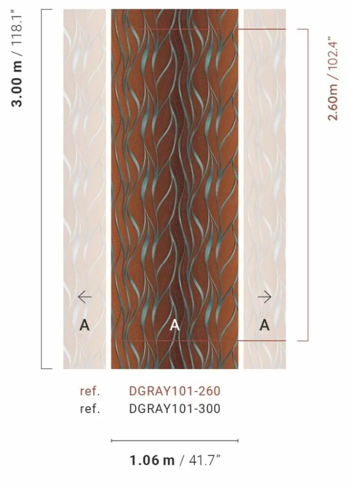 Unda Auburn DGRAY101-260
