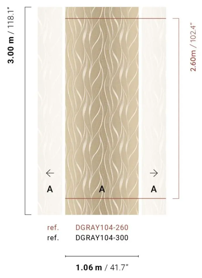 Unda Sand DGRAY104-260