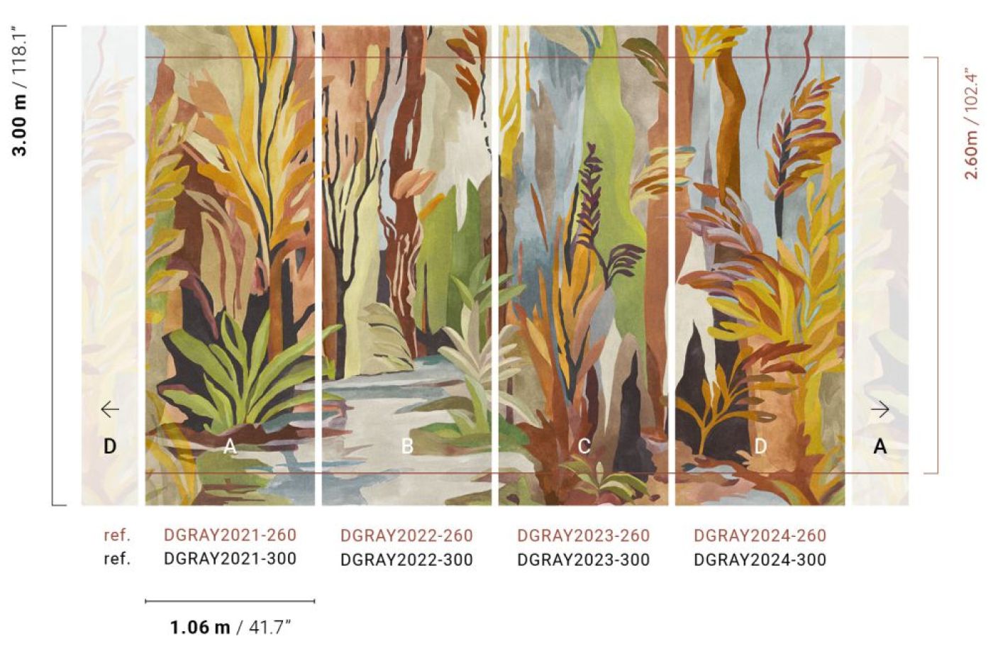 Taiga Jungle DGRAY202-260
