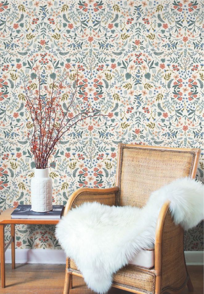 Preview: Wildwood RP5157 Blue/Rose