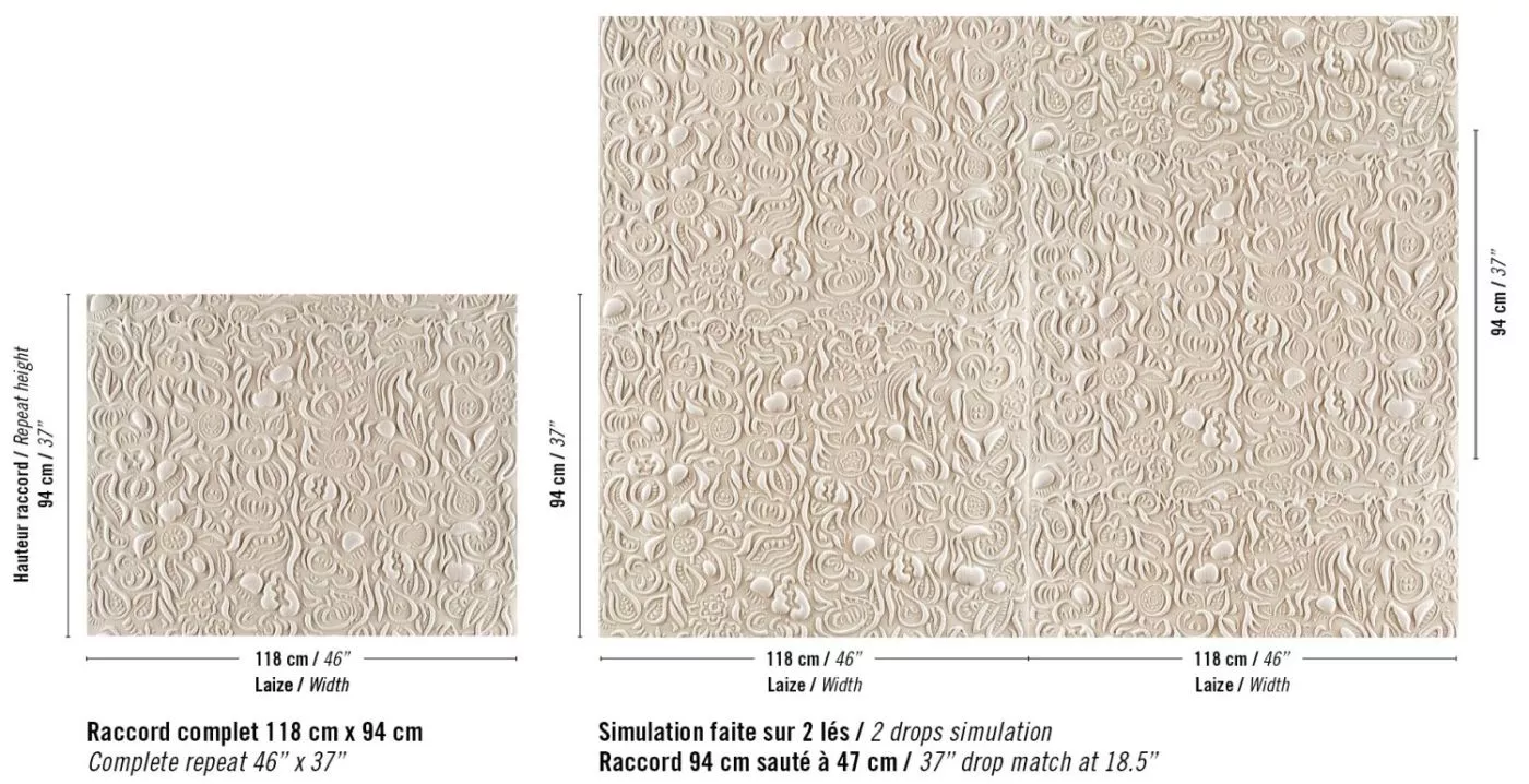 Mosaïque du verger lin RM1089 01
